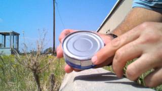 How To Open A Can Without A Can Opener